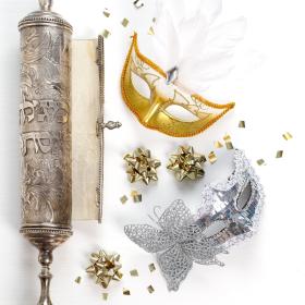 פורים מגילה ומסיכה